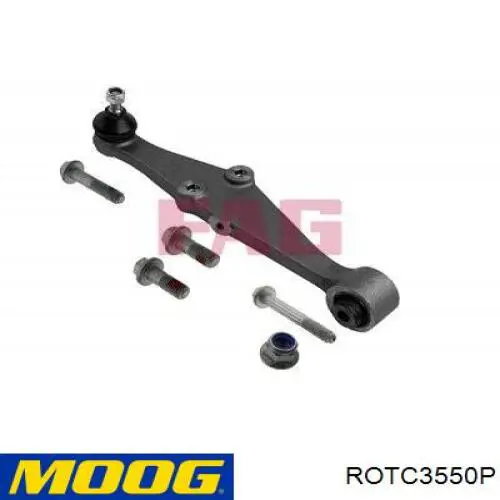 Левый рычаг передней нижней подвески Moog ROTC3550P цена, от 38.47 USD