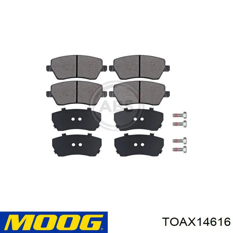 Купить TOAX14616 Moog Рулевая тяга