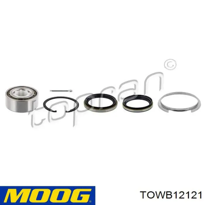 Подшипник ступицы TOWB12121 Moog