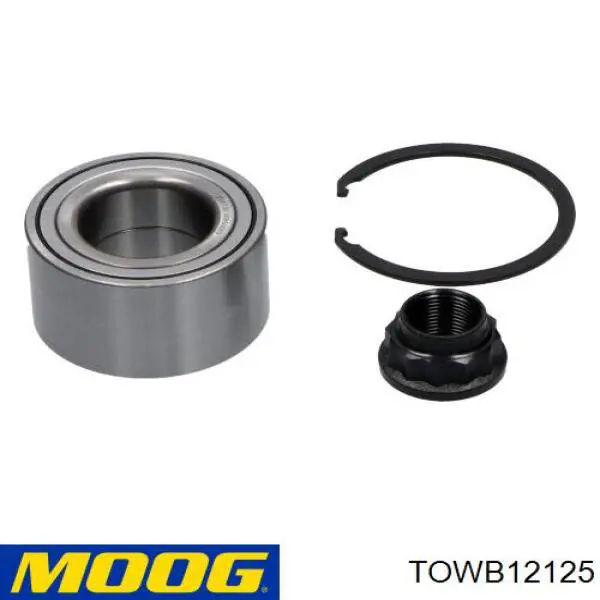 Комплект подшипника ступицы колеса Moog TOWB12125 цена, от 16.65 USD