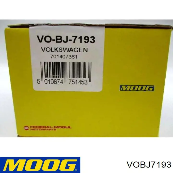 Купить VOBJ7193 Moog Нижняя шаровая опора