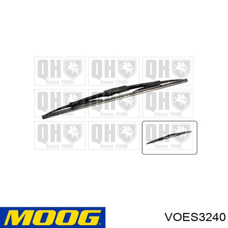Rótula barra de acoplamiento interior derecha VOES3240 Moog