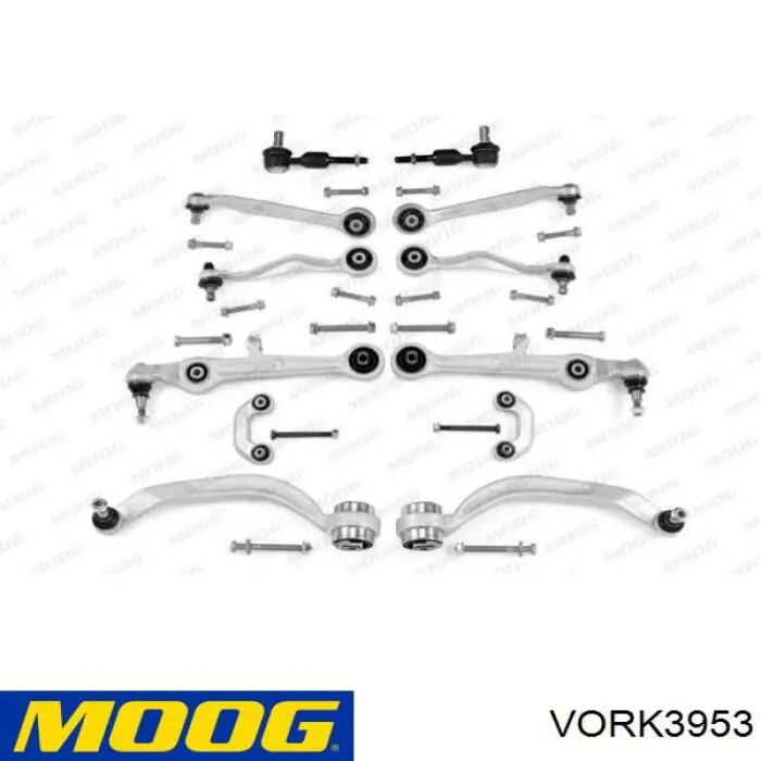 Купить VORK3953 Moog Комплект рычагов передней подвески