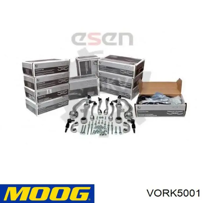 Комплект рычагов передней подвески Moog VORK5001