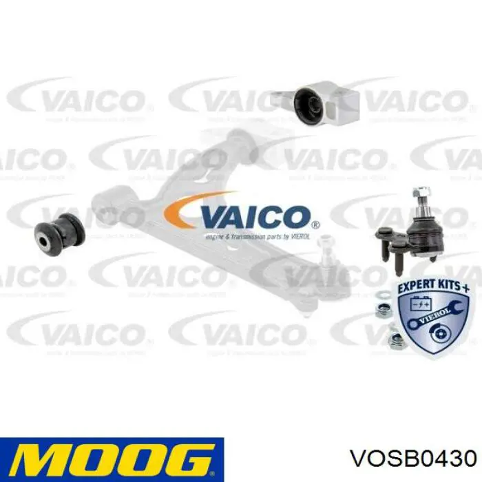 Сайлентблок переднего нижнего рычага Moog VOSB0430