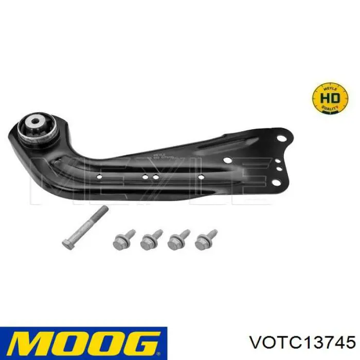 VO-TC-13745 Moog braço oscilante (tração longitudinal inferior esquerdo de suspensão traseira)