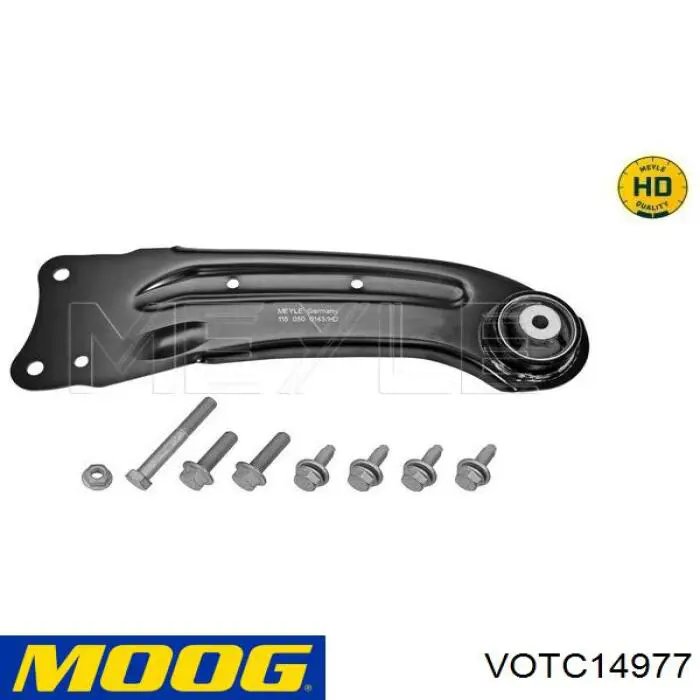 VO-TC-14977 Moog braço oscilante (tração longitudinal inferior esquerdo de suspensão traseira)