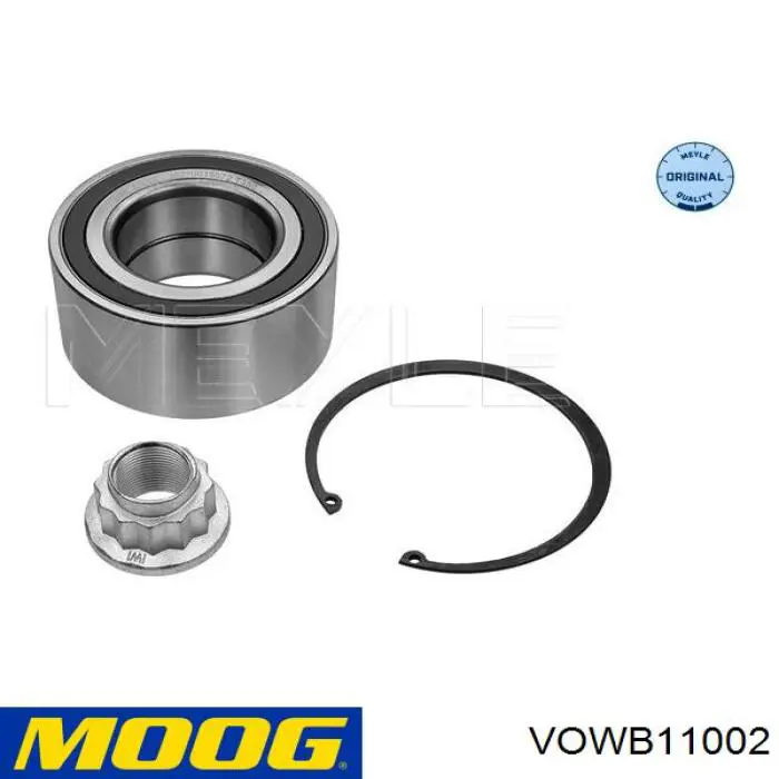  VO-WB-11002 Moog подшипник ступицы передней/задней