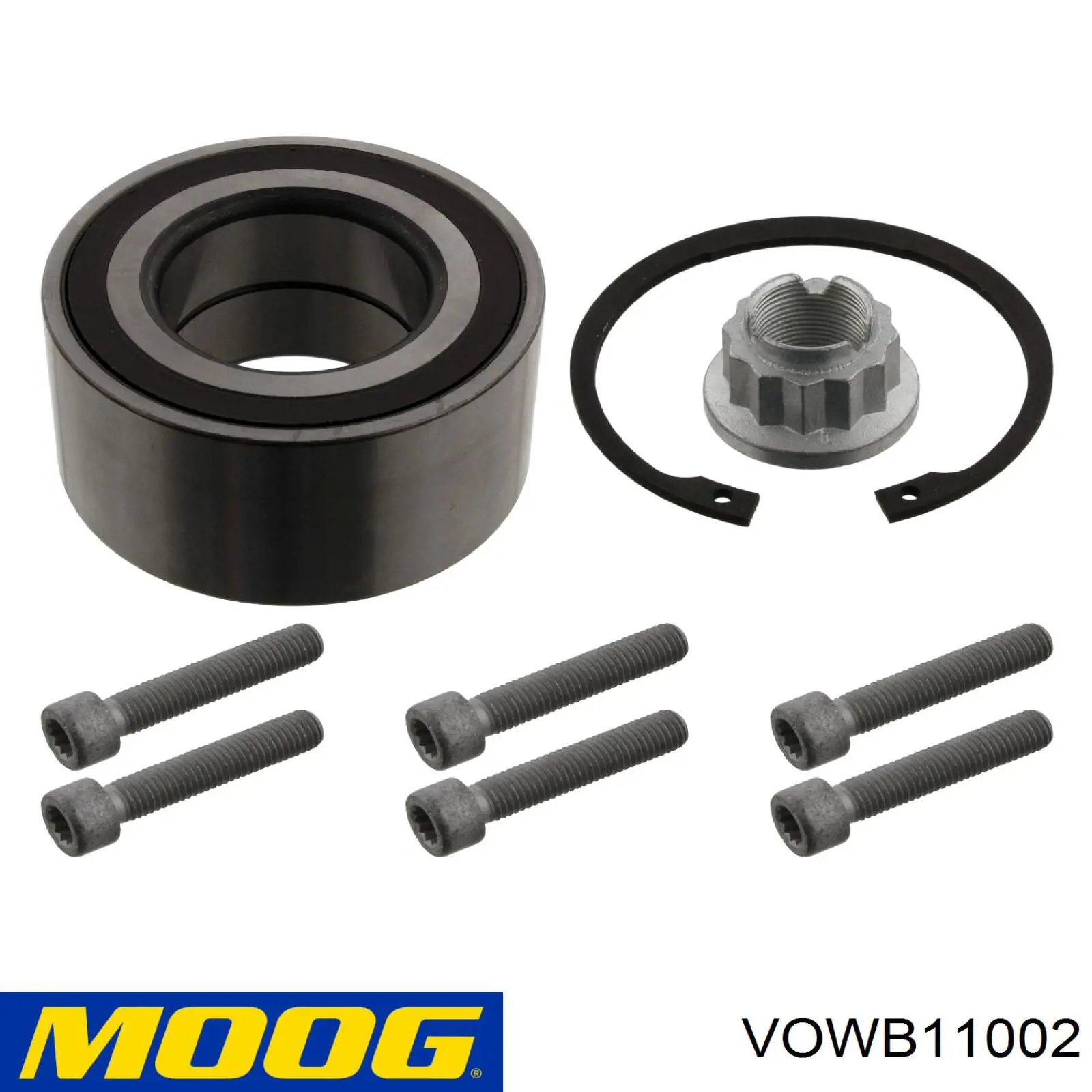 Cojinete de rueda delantero/trasero VOWB11002 Moog