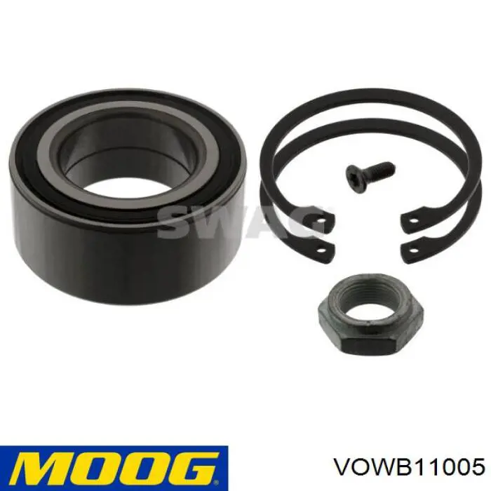 Cojinete de rueda delantero/trasero VOWB11005 Moog
