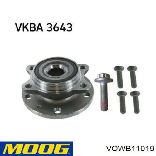 VO-WB-11019 Moog ступица передняя