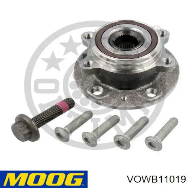 Ступицы передних колес Moog VOWB11019 цена, от 49.80 USD