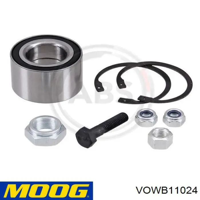 Cojinete de rueda delantero VOWB11024 Moog