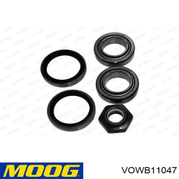 VOWB11047 Moog Подшипник ступицы задней