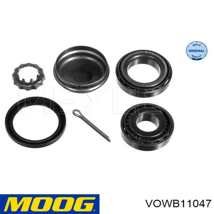 Cojinete de rueda trasero VOWB11047 Moog