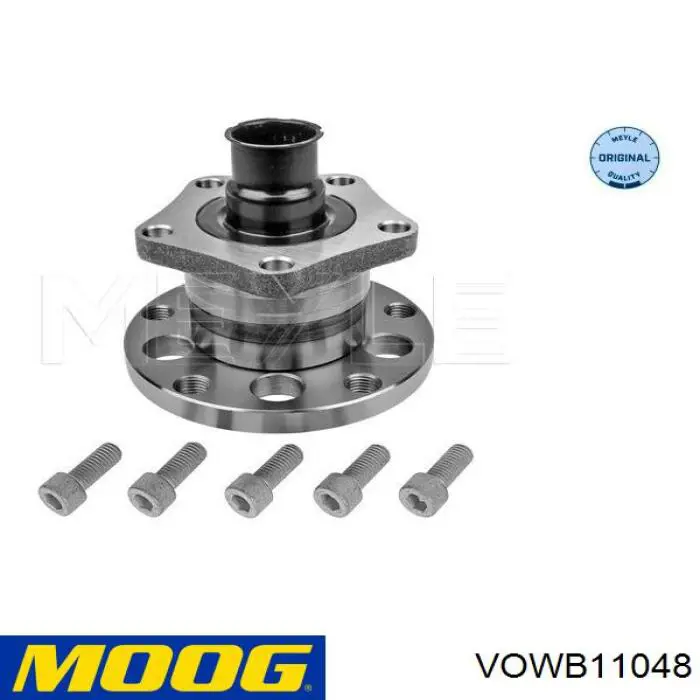 Cubo de rueda trasero VOWB11048 Moog