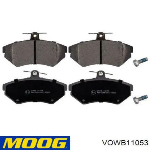 Купить VOWB11053 Moog Подшипник задней ступицы