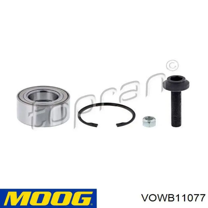 Комплект подшипника ступицы колеса Moog VOWB11077 цена, от 20.08 USD
