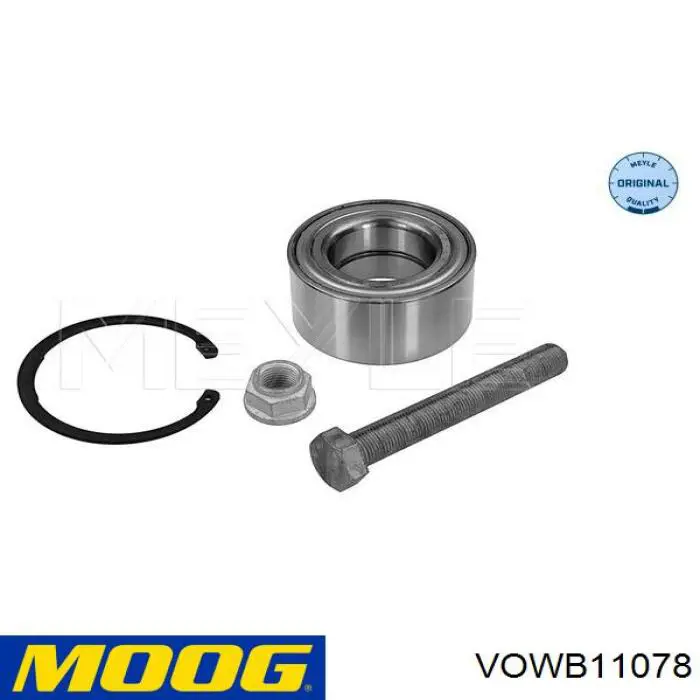 Cojinete de rueda trasero VOWB11078 Moog