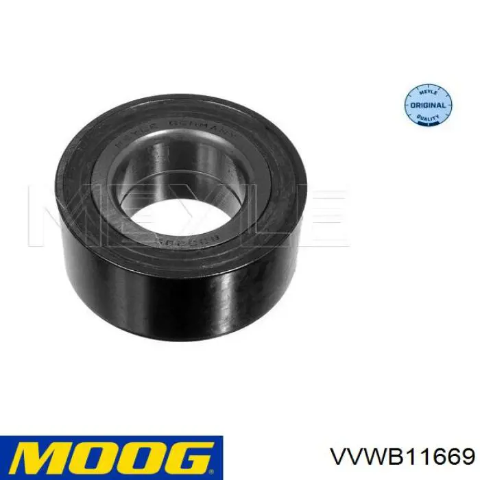 Cojinete de rueda delantero VVWB11669 Moog