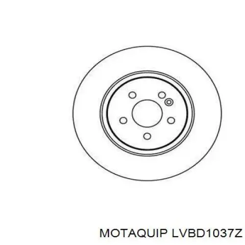 Тормозные диски LVBD1037Z Motaquip