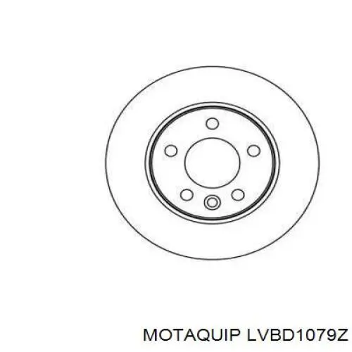 Тормозные диски LVBD1079Z Motaquip