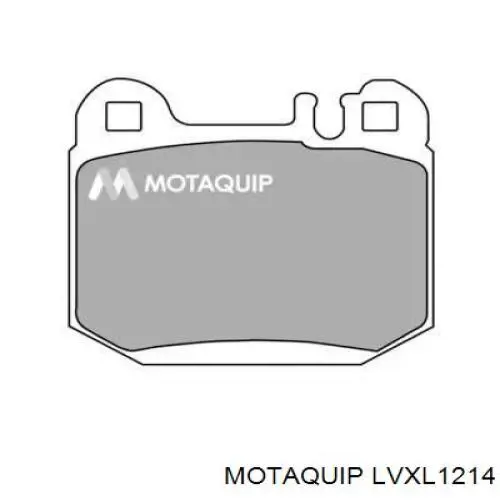 Задние тормозные колодки LVXL1214 Motaquip