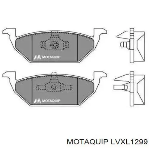 Передние тормозные колодки LVXL1299 Motaquip