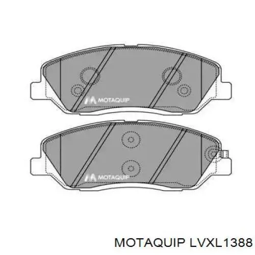 Передние тормозные колодки LVXL1388 Motaquip