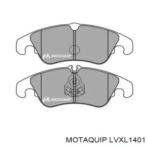 Передние тормозные колодки LVXL1401 Motaquip