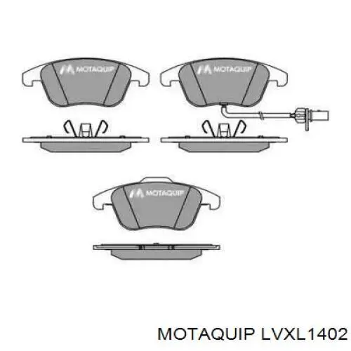 Передние тормозные колодки LVXL1402 Motaquip