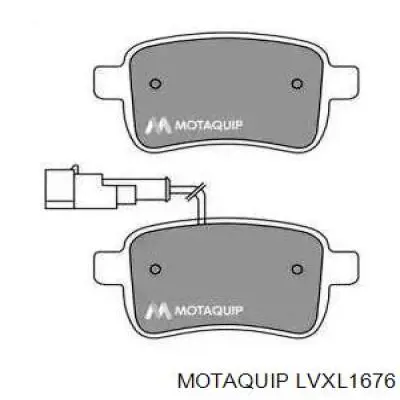 Задние тормозные колодки LVXL1676 Motaquip