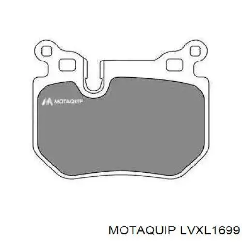 Задние тормозные колодки LVXL1699 Motaquip