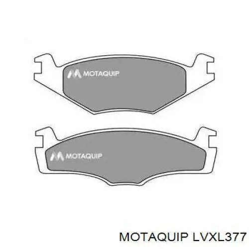 Передние тормозные колодки LVXL377 Motaquip