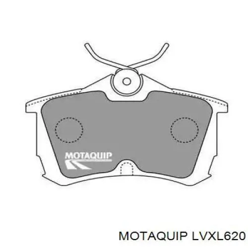 Задние тормозные колодки LVXL620 Motaquip