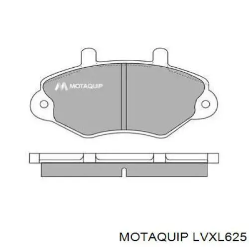 Передние тормозные колодки LVXL625 Motaquip