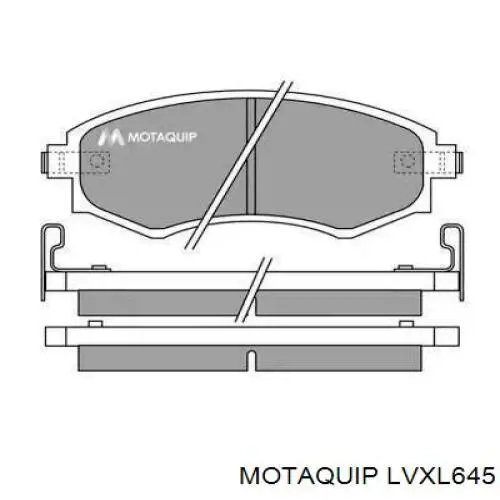 Передние тормозные колодки LVXL645 Motaquip