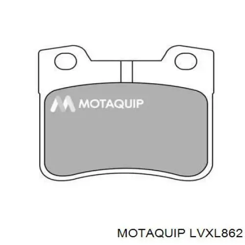 Передние тормозные колодки LVXL862 Motaquip