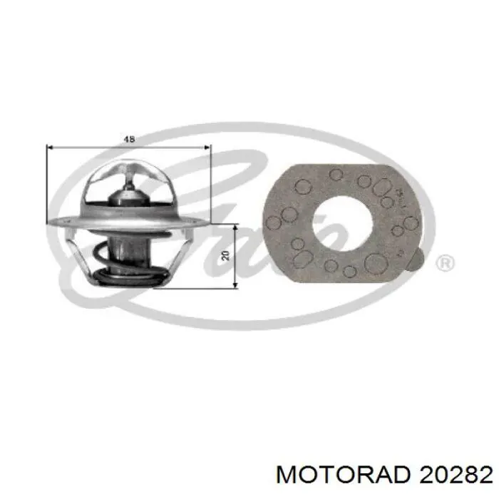 Термостат 20282 Motorad