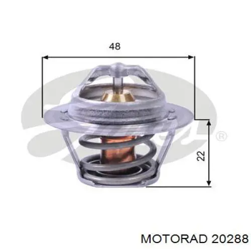 20288 Motorad Авто термостат
