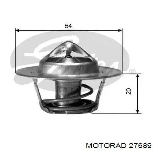 27689 Motorad Корпус термостата в сборе