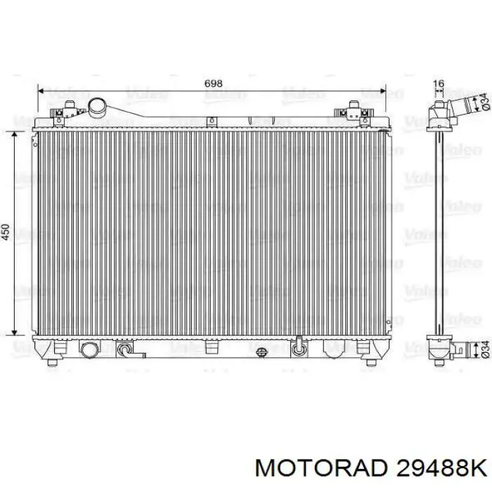Термостат 29488K Motorad
