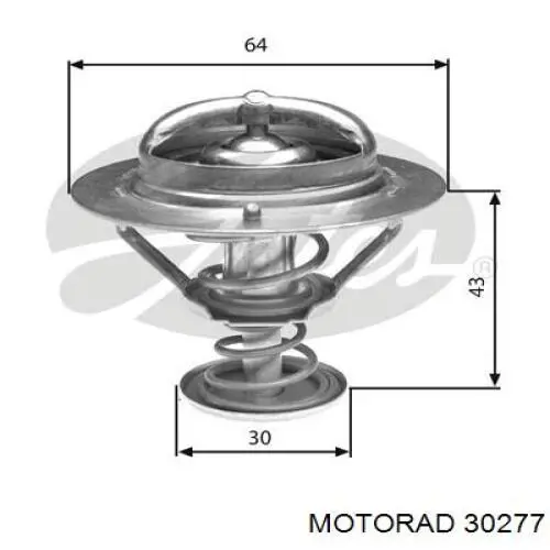 Термостат 30277 Motorad