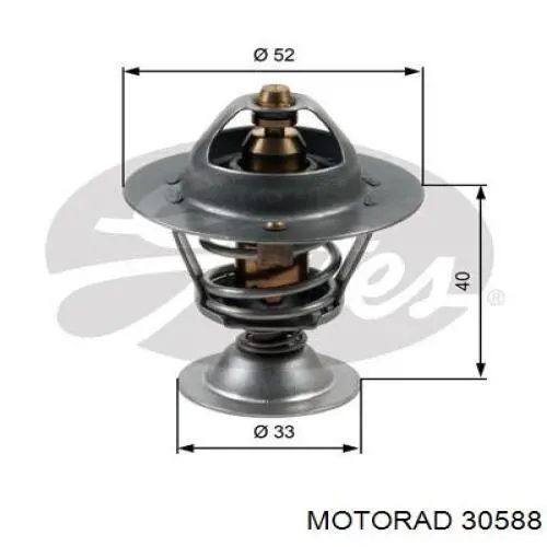30588 Motorad Авто термостат