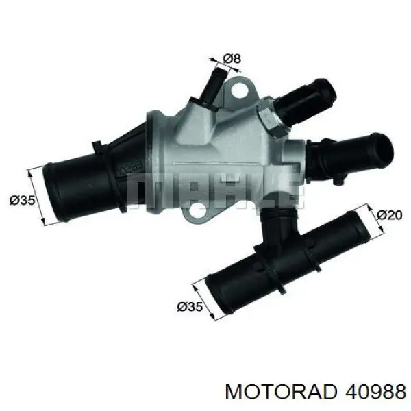 40988 Motorad termostato