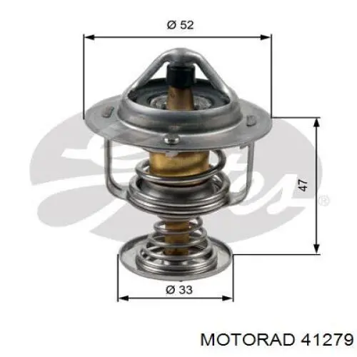 41279 Motorad Авто термостат