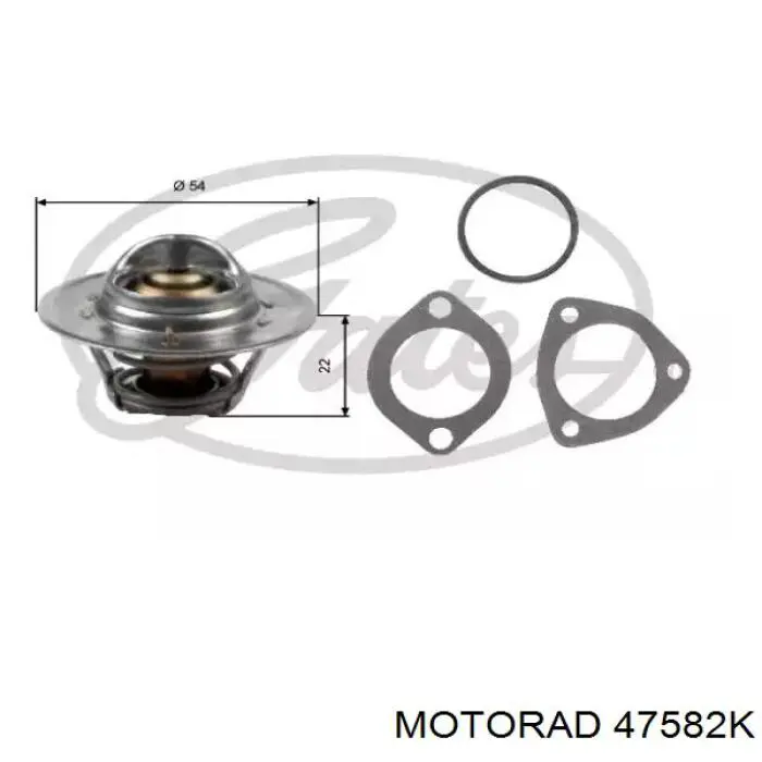 Термостат 47582K Motorad