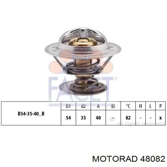 Купить TM1263 Hepu Автомобильный термостат