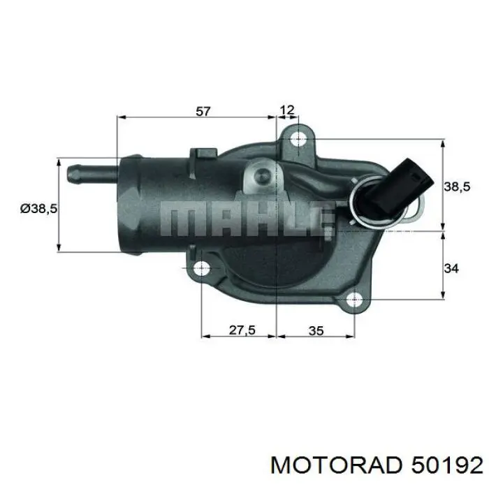 50192 Motorad термостат