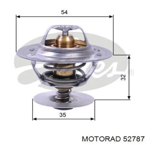 Купить 52787 Motorad Автомобильный термостат